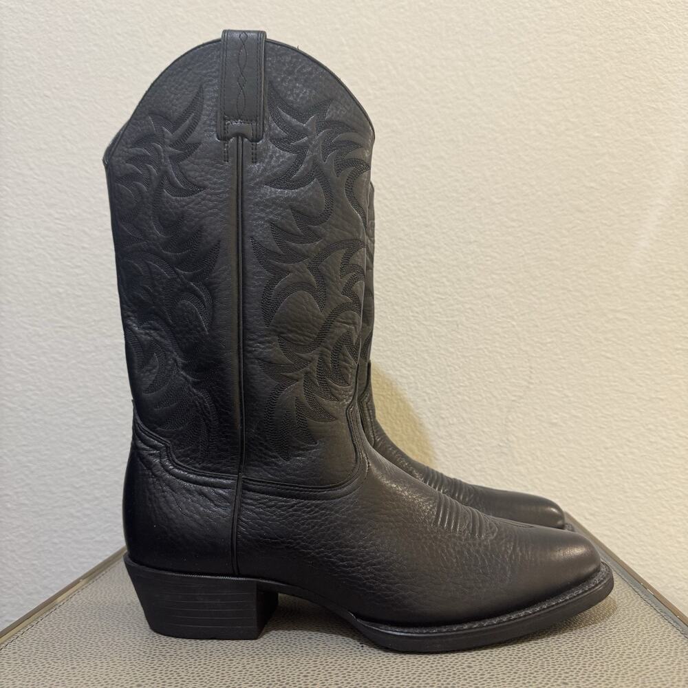 Ariat Heritage Black Leather Boots 10002218 34770 Men's Sz 9.5 D